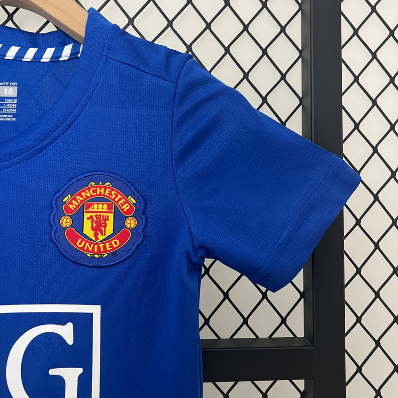 Conjunto Infantil Manchester United 2008/09 Third