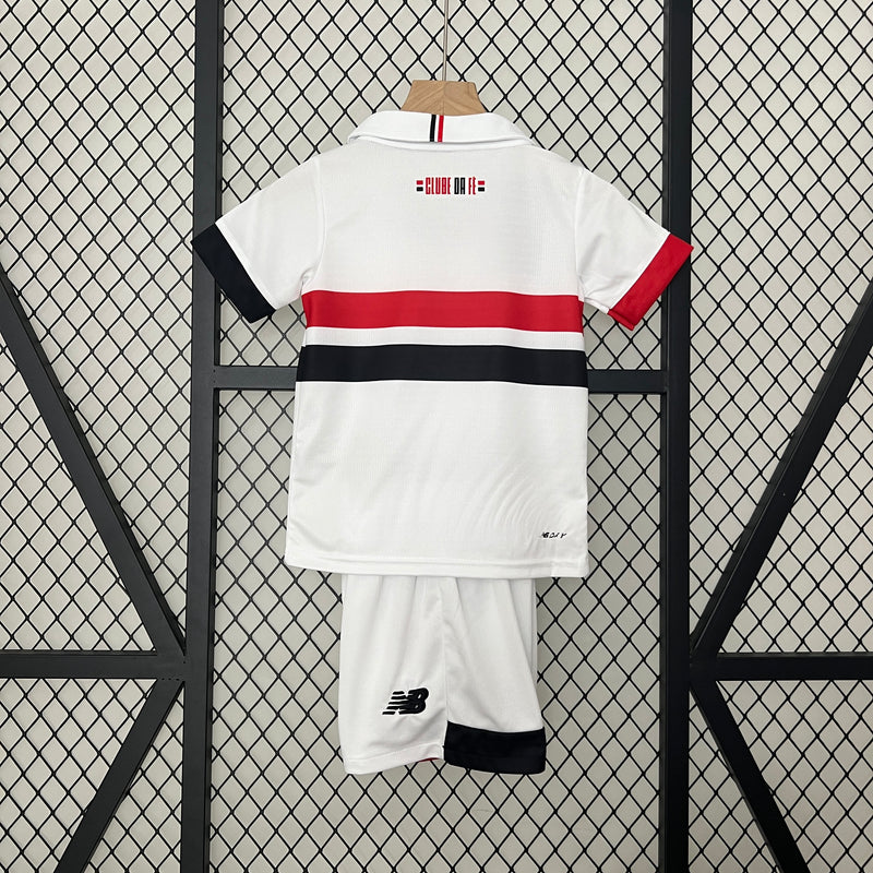 Conjunto Infantil São Paulo 2024/25 Home