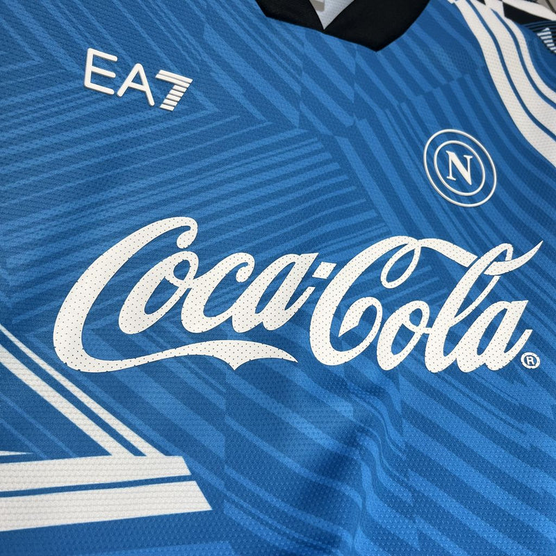 Camisa Napoli 2024/25 Coca Cola Especial