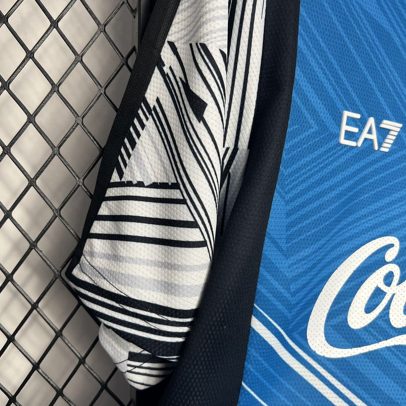 Camisa Napoli 2024/25 Coca Cola Especial