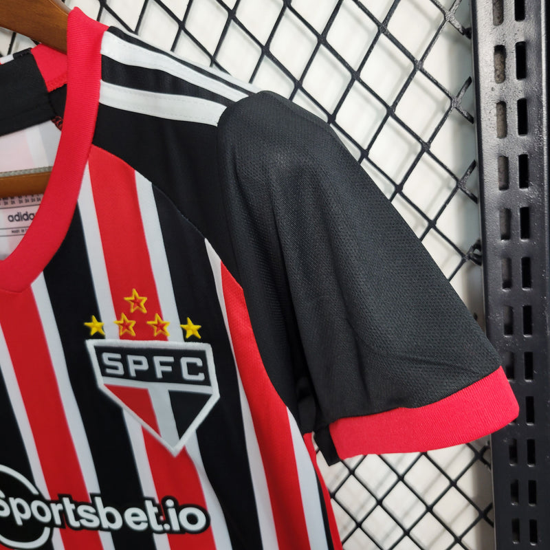 Conjunto Infantil São Paulo 2023/24 - Away