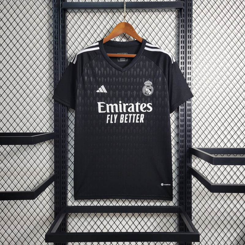 Camisa Real Madrid 2023/24 Goleiro Preta