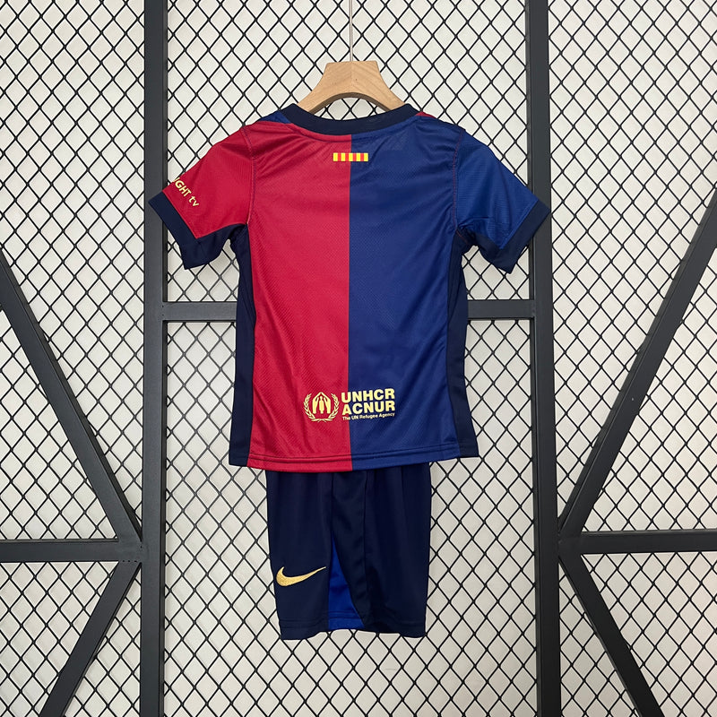 Conjunto Infantil Barcelona 2024/25 - Home