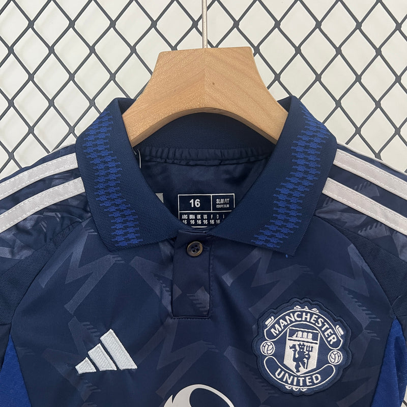 Conjunto Infantil Manchester United 2024/25 - Away