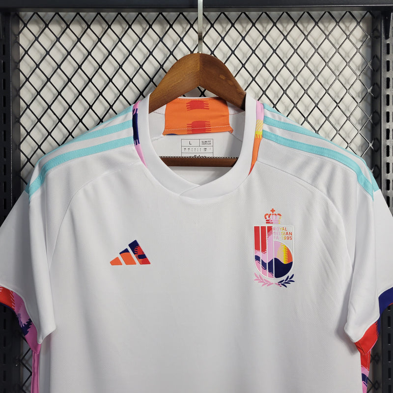 Camisa Seleção Bélgica 2022/23 Away Branca