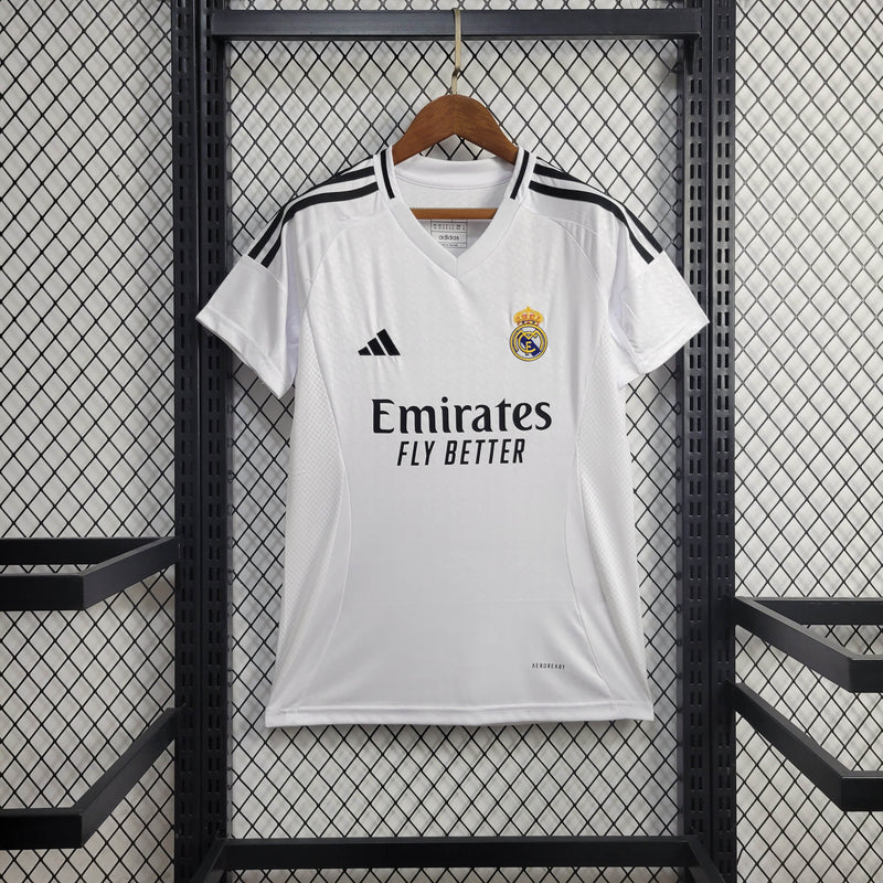 Camisa Feminina Real Madrid 2024/25 Home