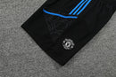 Short Treino - Manchester United 23/24 - Preto/Azul - Adidas