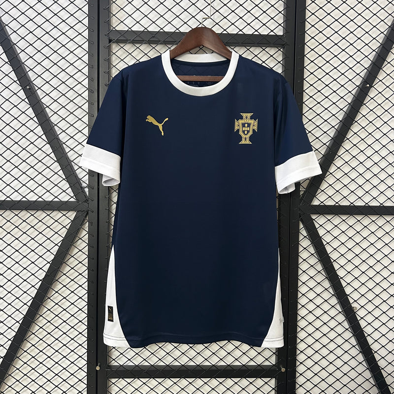 Camisa Seleção Portugal 2025 Treino Azul