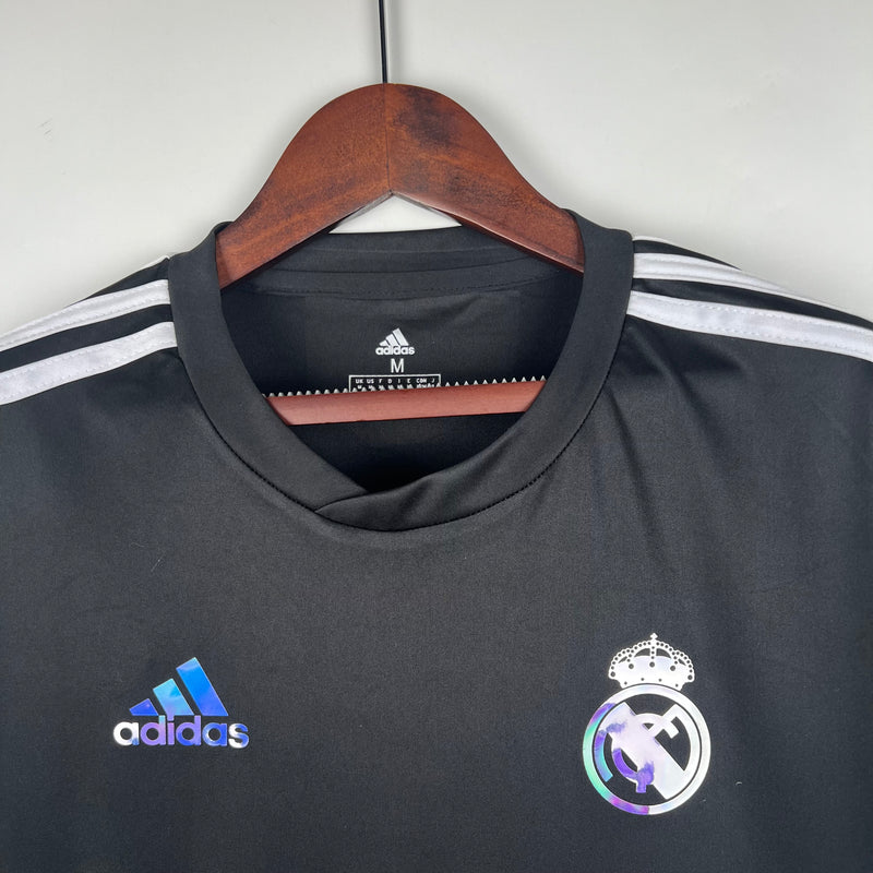 Camisa Real Madrid x Balmain 2023/24 Preta