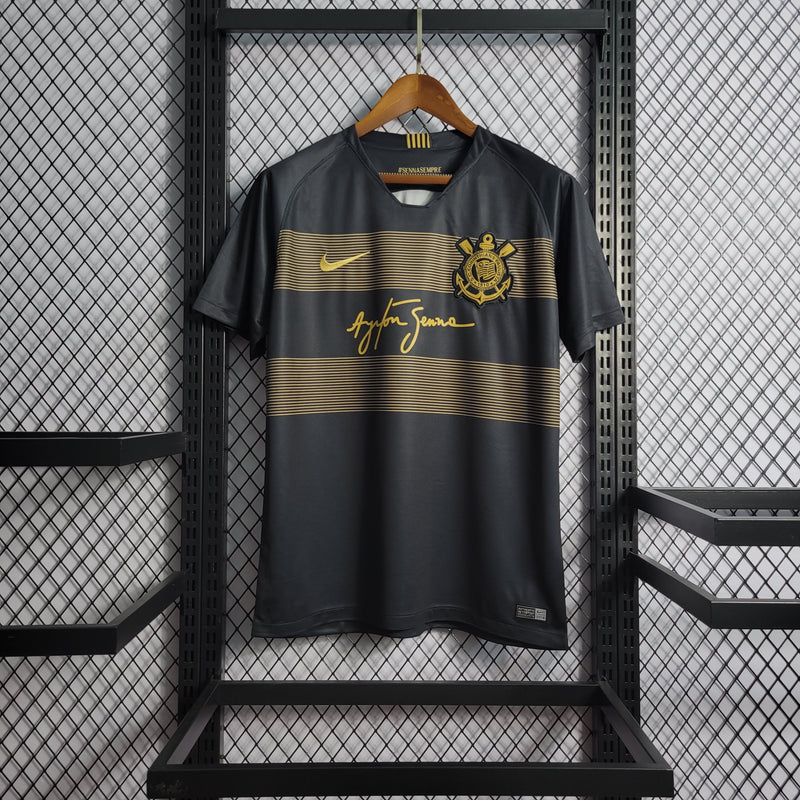 Camisa Retrô Corinthians x Ayrton Senna 2018/19