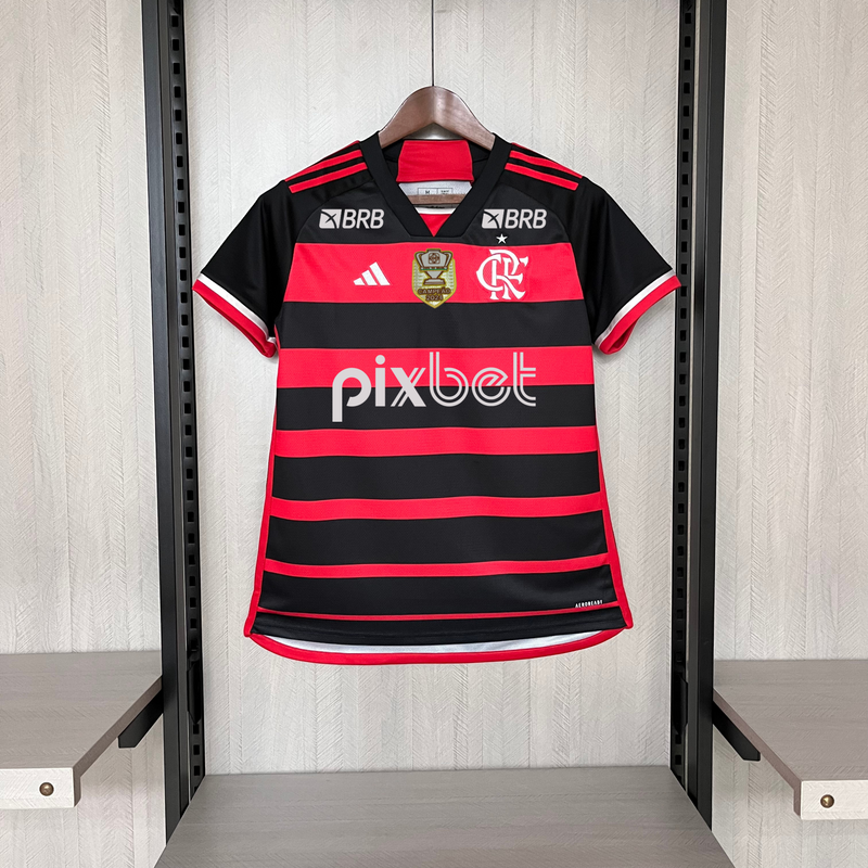 Camisa Feminina Flamengo 2024/25 Home