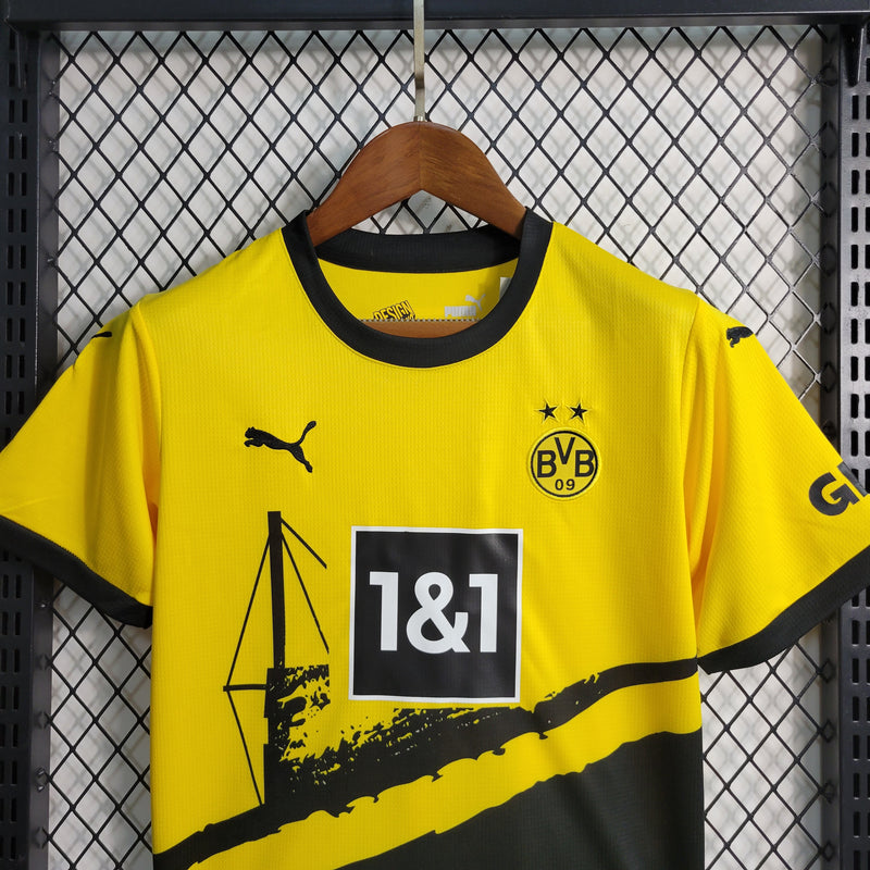 Conjunto Infantil Borussia Dortmund 2023/24 - Home