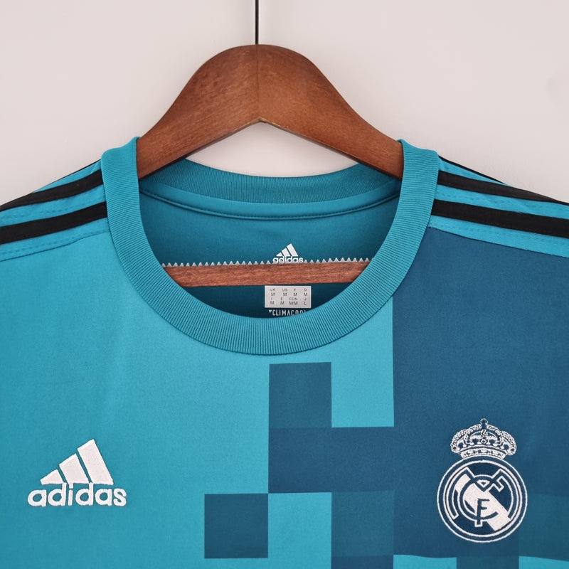 Camisa Retrô Real Madrid 2017/18 Terceira