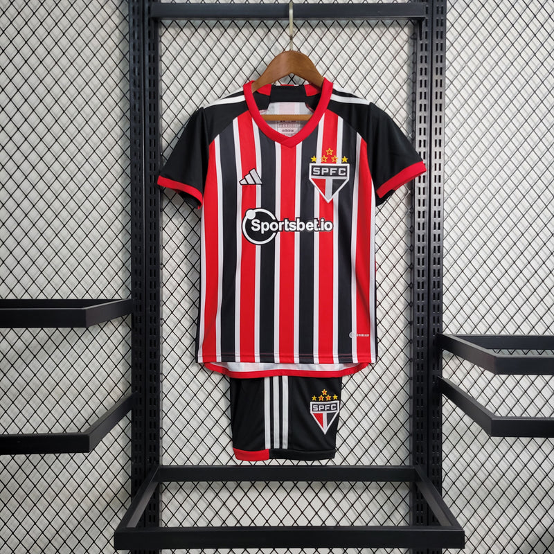 Conjunto Infantil São Paulo 2023/24 - Away