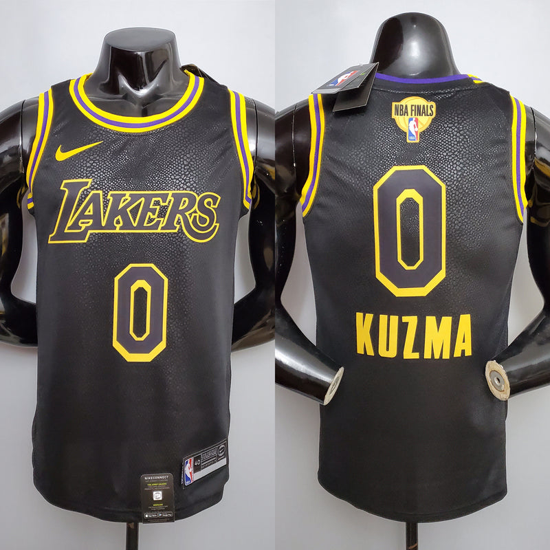 Regata NBA Los Angeles Lakers Black (Escolha seu Jogador)