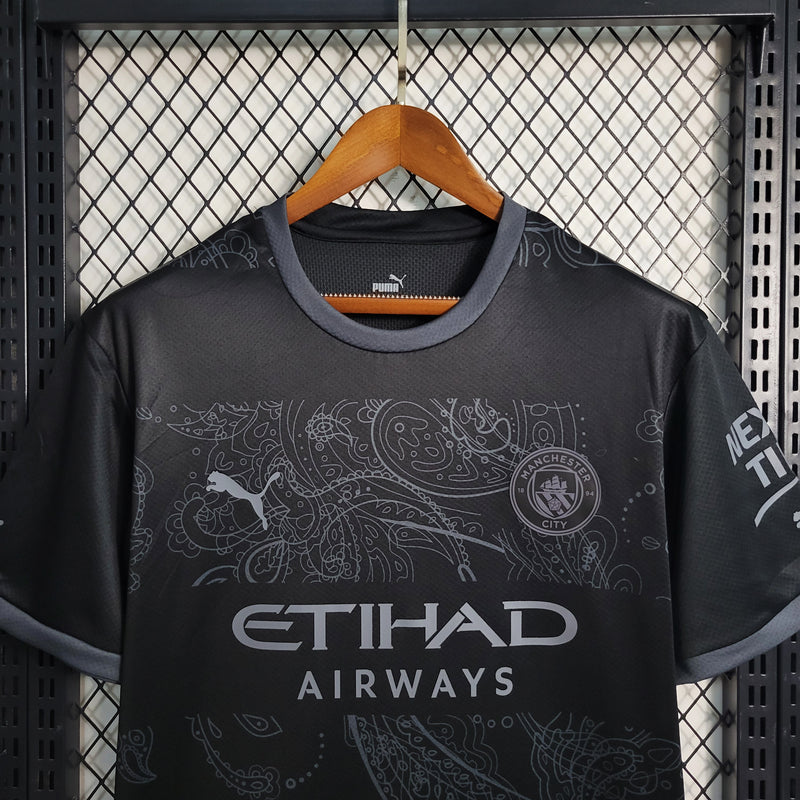 Camisa Manchester City 2023/24 Black Edition