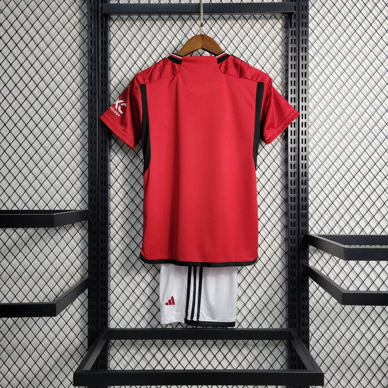 Conjunto Infantil Manchester United 2023/24 - Home