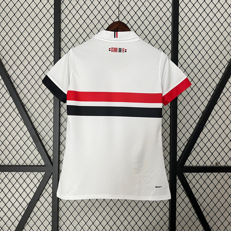 Camisa Feminina São Paulo 2024/25 Home