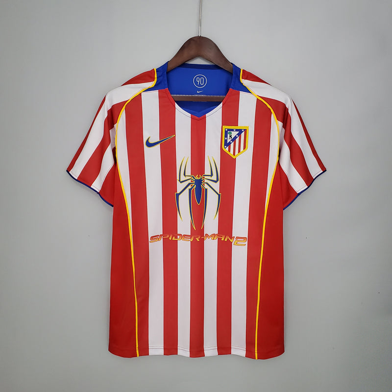 Camisa Retrô Atlético de Madrid 2004/05 Home