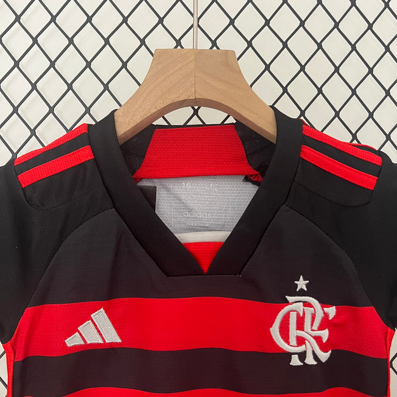 Conjunto Infantil Flamengo 2024/25 Home