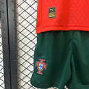 Conjunto Infantil Seleção Portugal 2025 Home