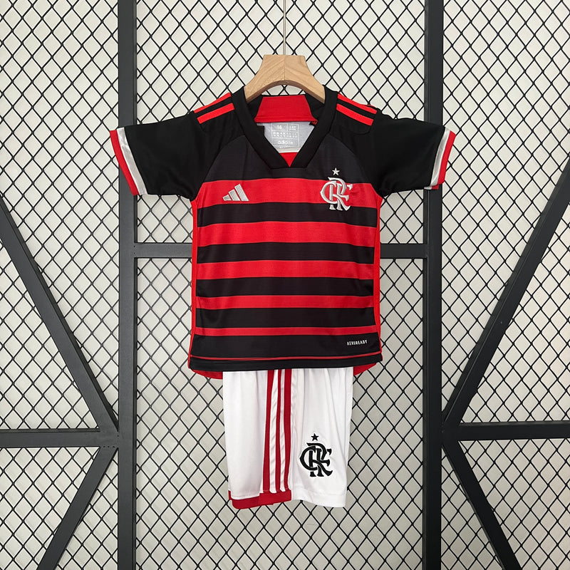 Conjunto Infantil Flamengo 2024/25 Home