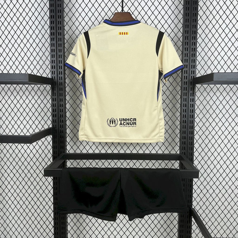 Conjunto Infantil Barcelona 2025/26 Away
