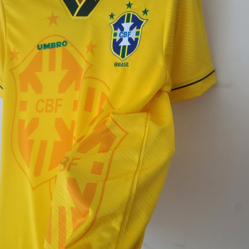 Camisa Retrô Seleção Brasil 1993/94 Home