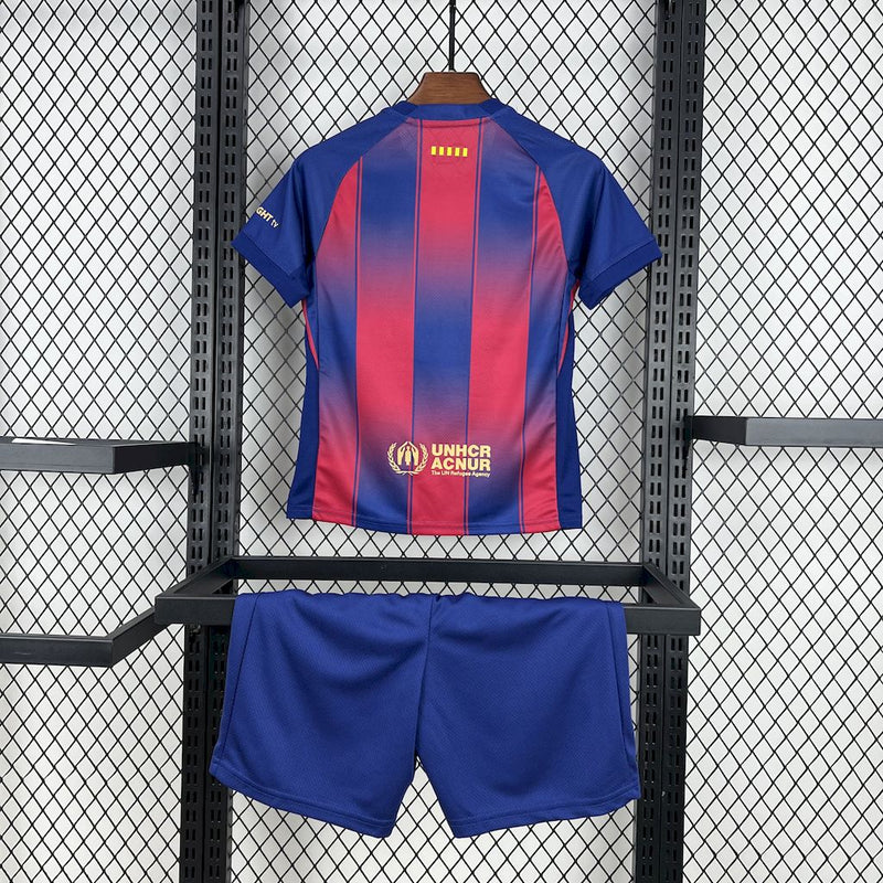 Conjunto Infantil Barcelona 2025/26 Home