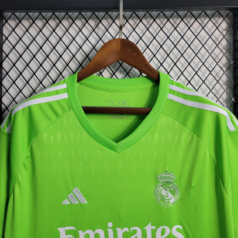 Camisa Real Madrid 2023/24 Goleiro Verde