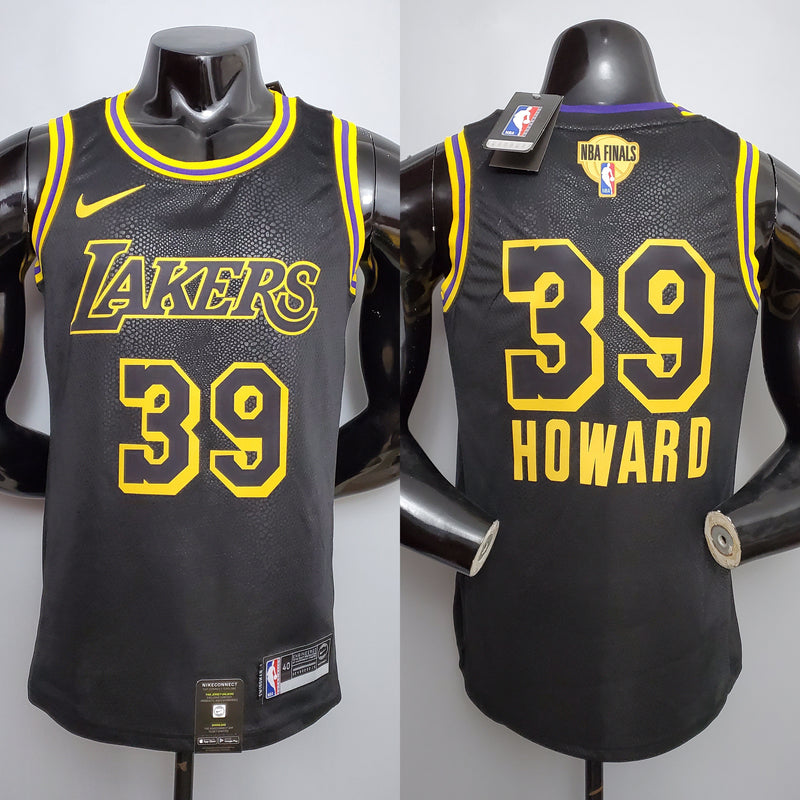 Regata NBA Los Angeles Lakers Black (Escolha seu Jogador)