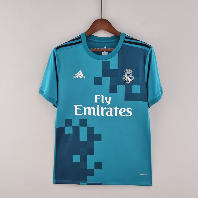 Camisa Retrô Real Madrid 2017/18 Terceira