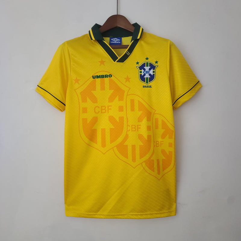 Camisa Retrô Seleção Brasil 1993/94 Home