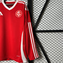 Camisa Internacional 2025/26 Home Manga Longa