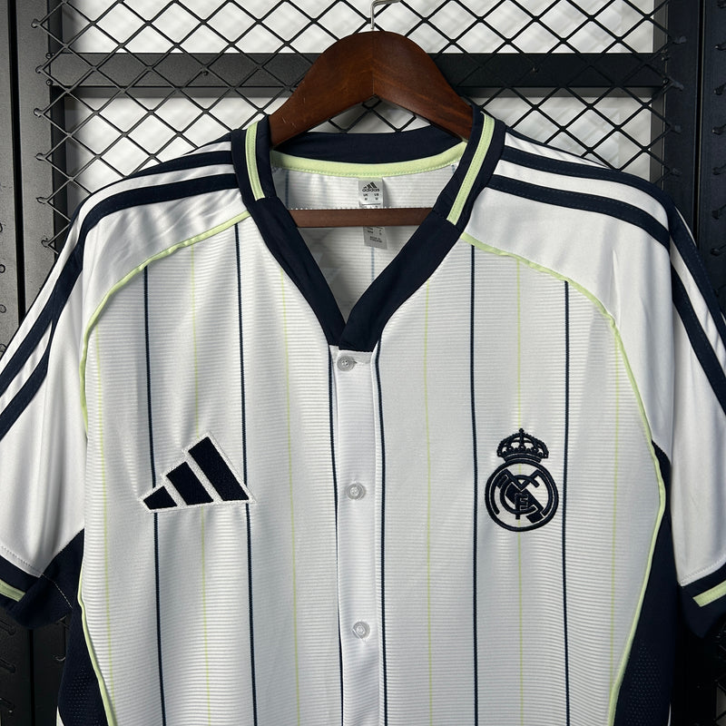 Camisa Real Madrid 2025/26 Baseball US
