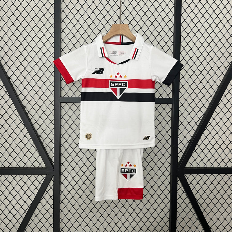 Conjunto Infantil São Paulo 2024/25 - Home