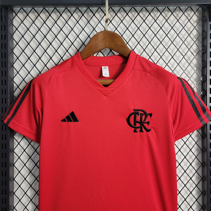 Conjunto Infantil Flamengo 2023/24 - Treino Vermelho