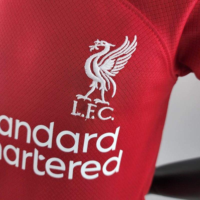 Conjunto Infantil Liverpool 2022/23 - Home