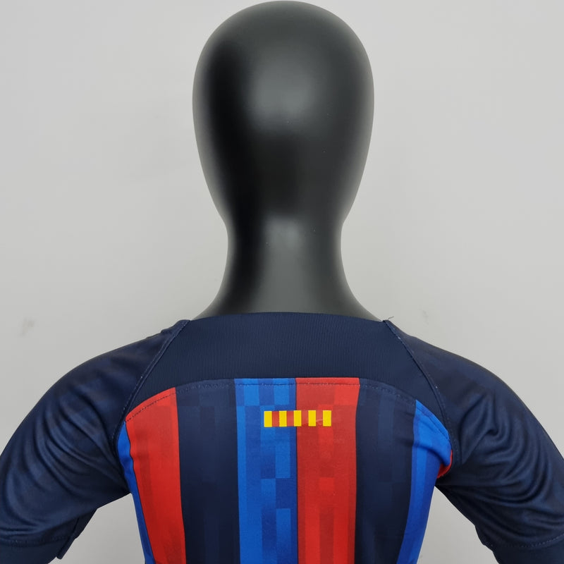 Conjunto Infantil Barcelona 2022/23 - Home