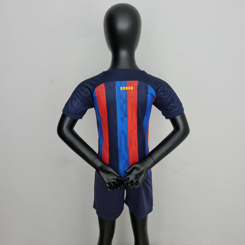 Conjunto Infantil Barcelona 2022/23 - Home