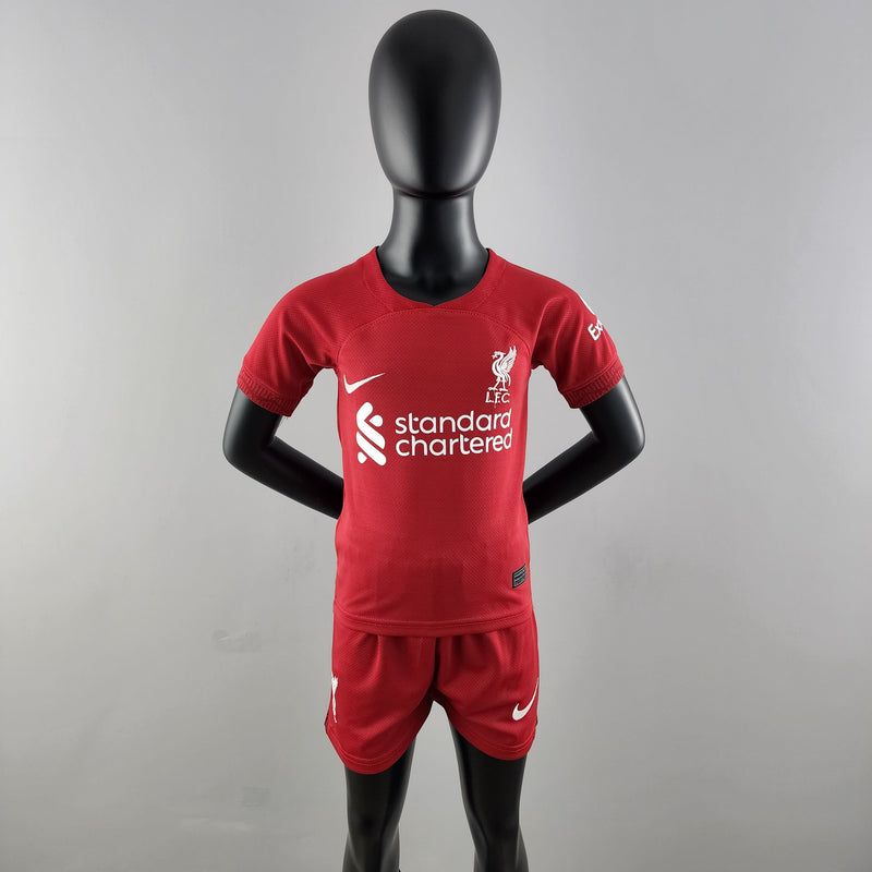 Conjunto Infantil Liverpool 2022/23 - Home