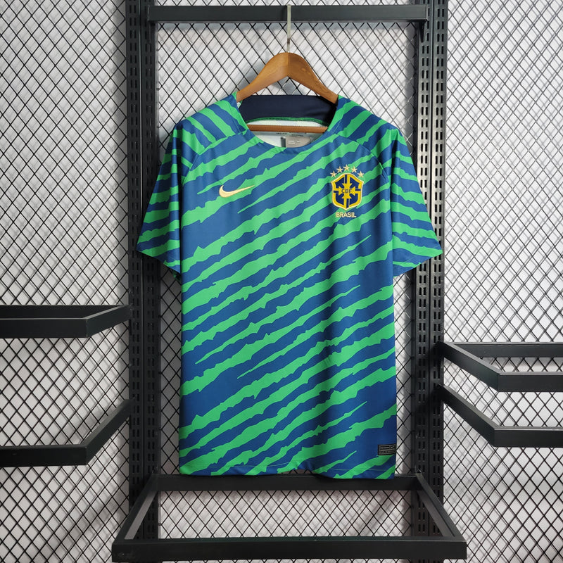 Camisa Seleção Brasil 2022/23 Pré Jogo