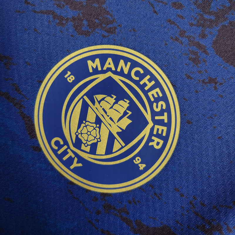 Camisa Manchester City 2023/24 Blue Edition