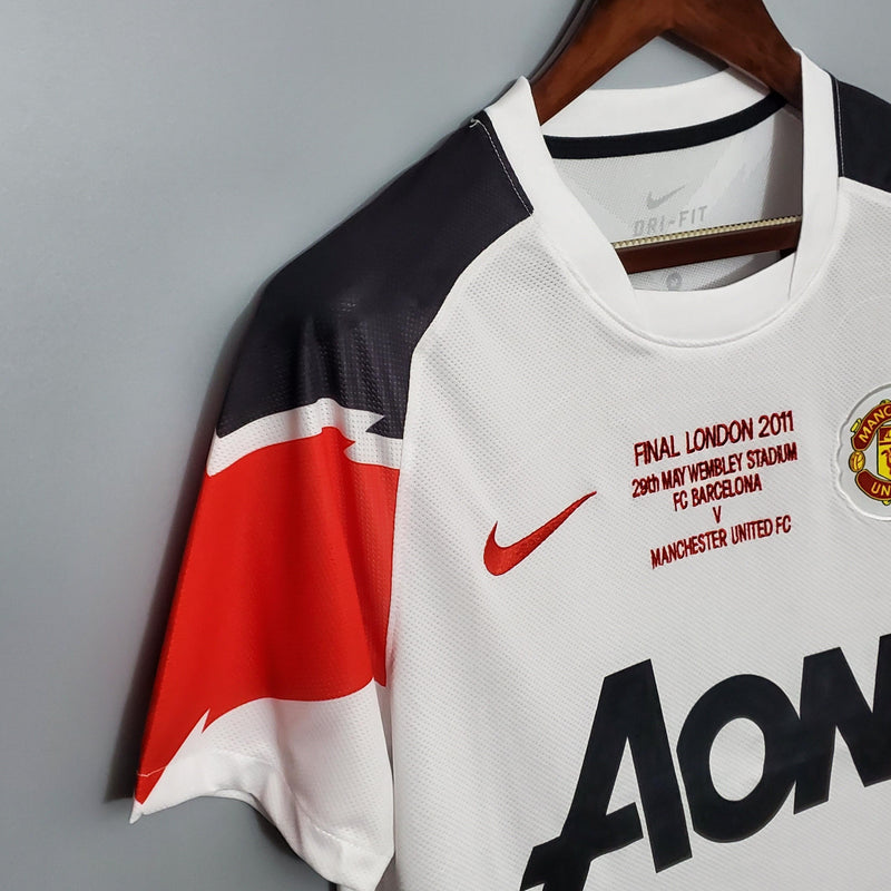 Camisa Retrô Manchester United 2010/11 Away Champions League Edition