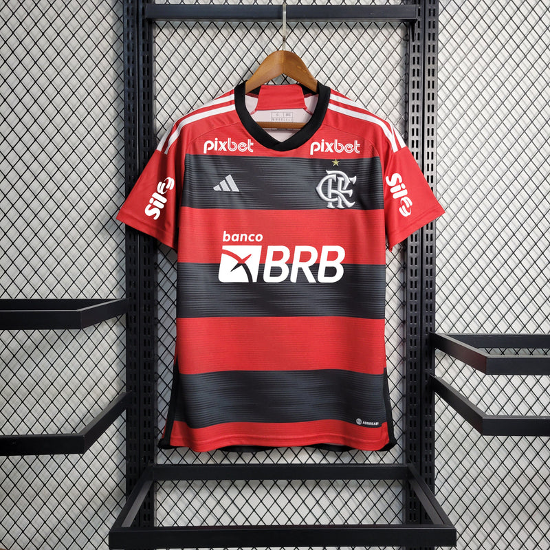 Camisa Flamengo 2023/24 Home - Todos Patrocínios