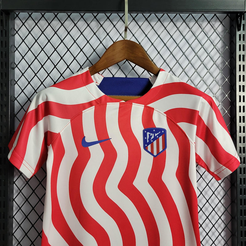 Conjunto Infantil Atlético de Madrid 2022/23 Home