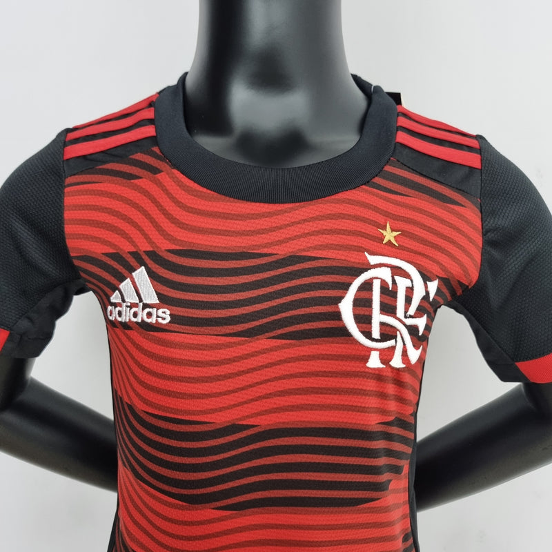 Conjunto Infantil Flamengo 2022/23 - Home