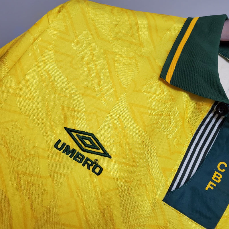 Camisa Retrô Seleção Brasil 1991/93 Home