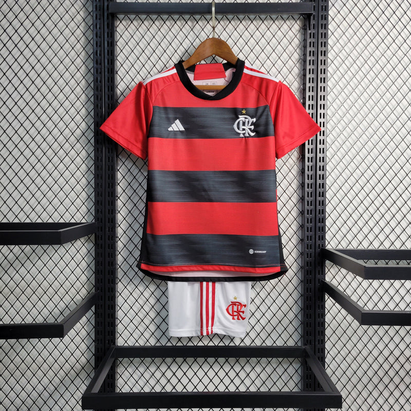 Conjunto Infantil Flamengo 2023/24 - Home