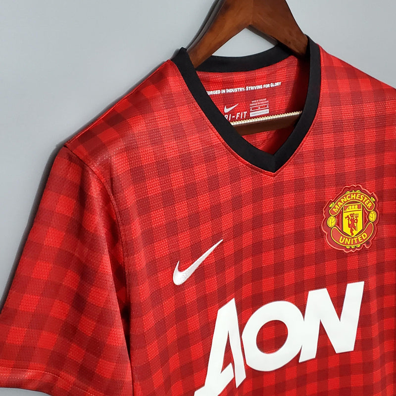 Camisa Retrô Manchester United 2012/13 Home